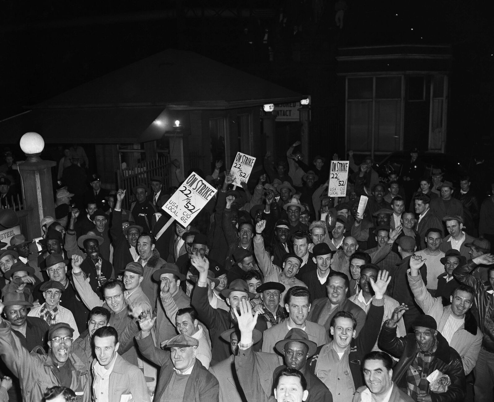 Steel Workers Chicago 1952
